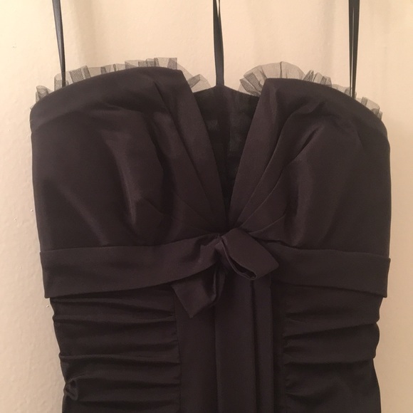 Black Caché Mermaid Gown - Picture 4 of 5